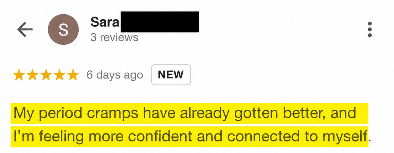client testimonial