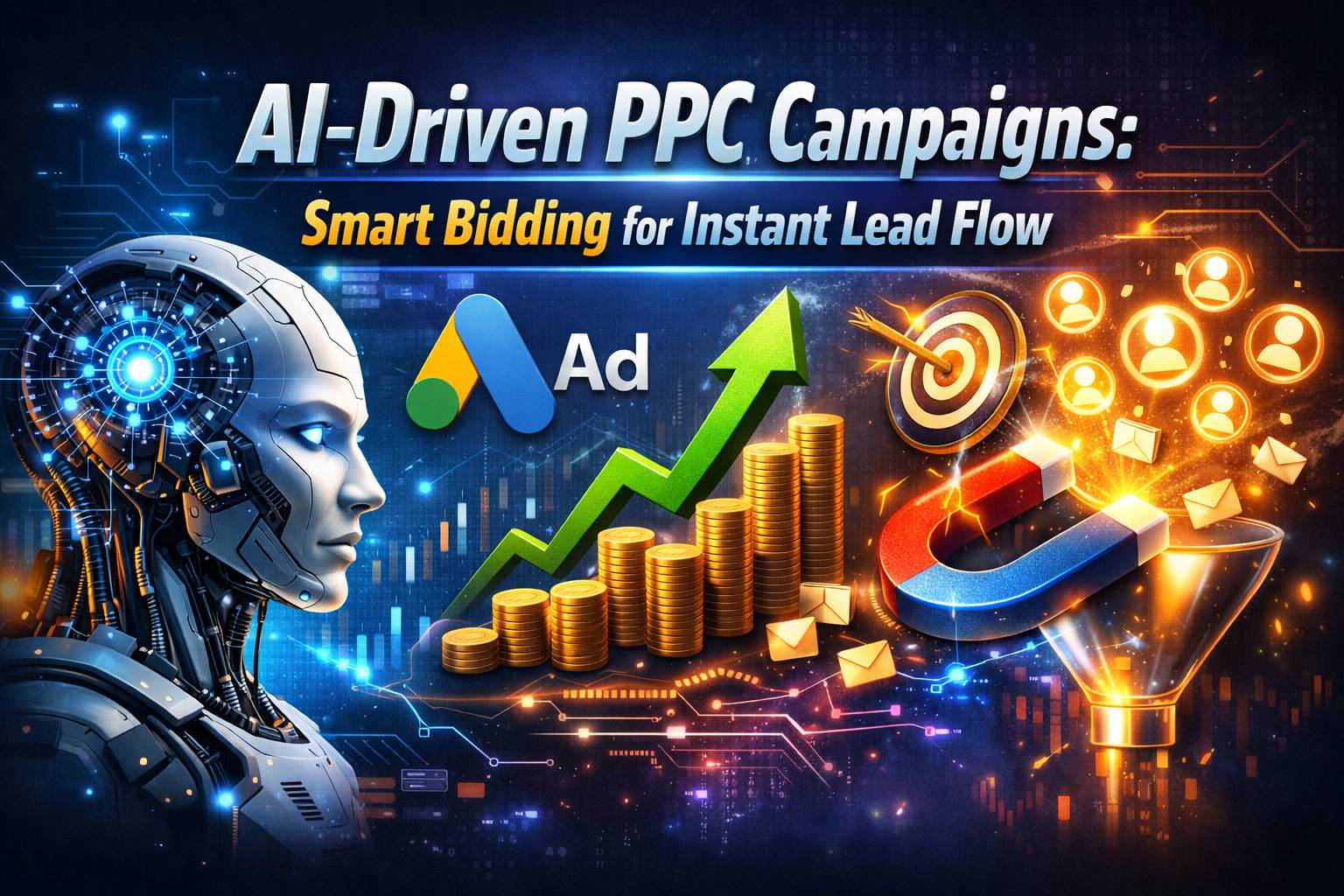 AI?Driven PPC Campaigns Smart Bidding for Instant Lead Flow
