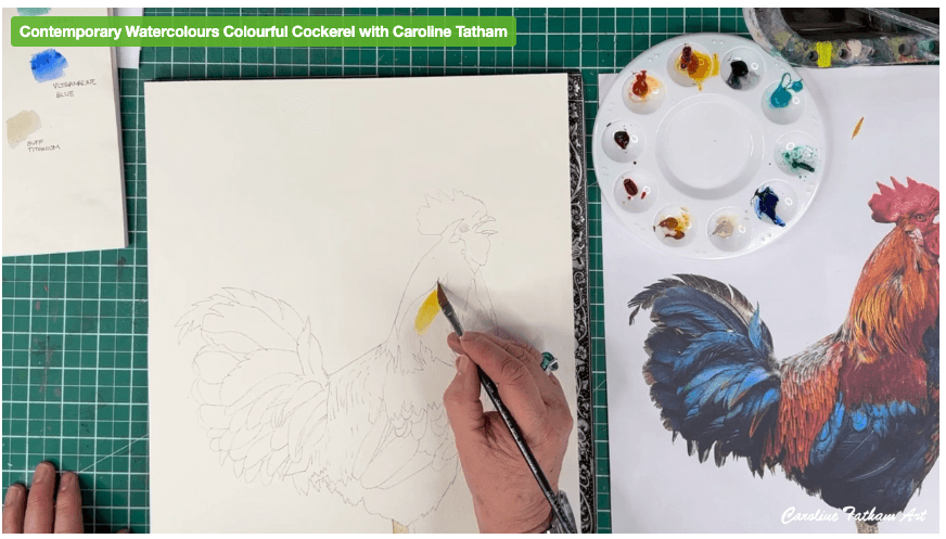 Craft & Create Club — April Watercolor Workshop with Caroline Tatham
