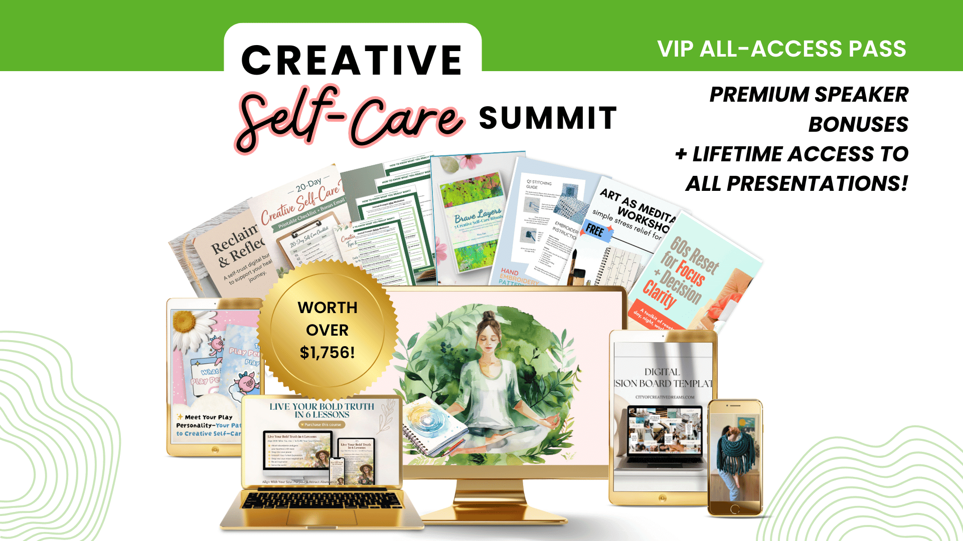 Creative Self-Care Summit VIP All Access Pass