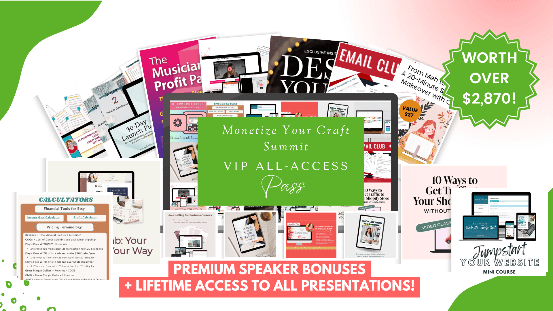 Monetize Your Craft Party VIP Pass