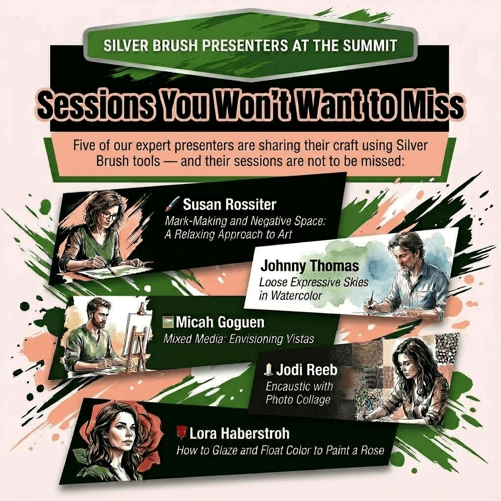 Art of Expression Summit workshops from our Sponsor