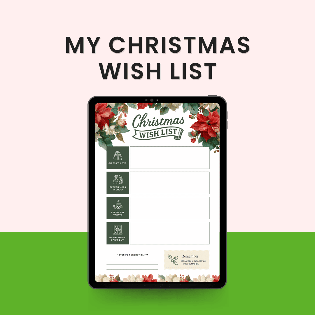  My Christmas Wish List Card