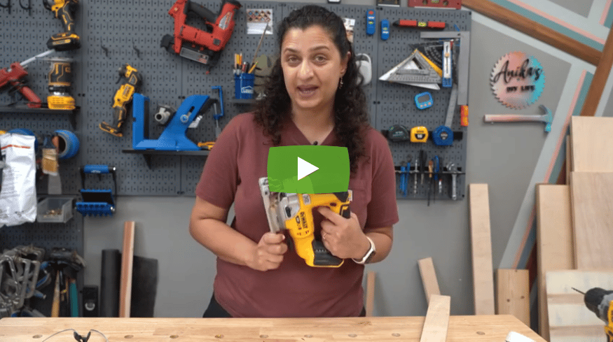 Woodworking garage setting