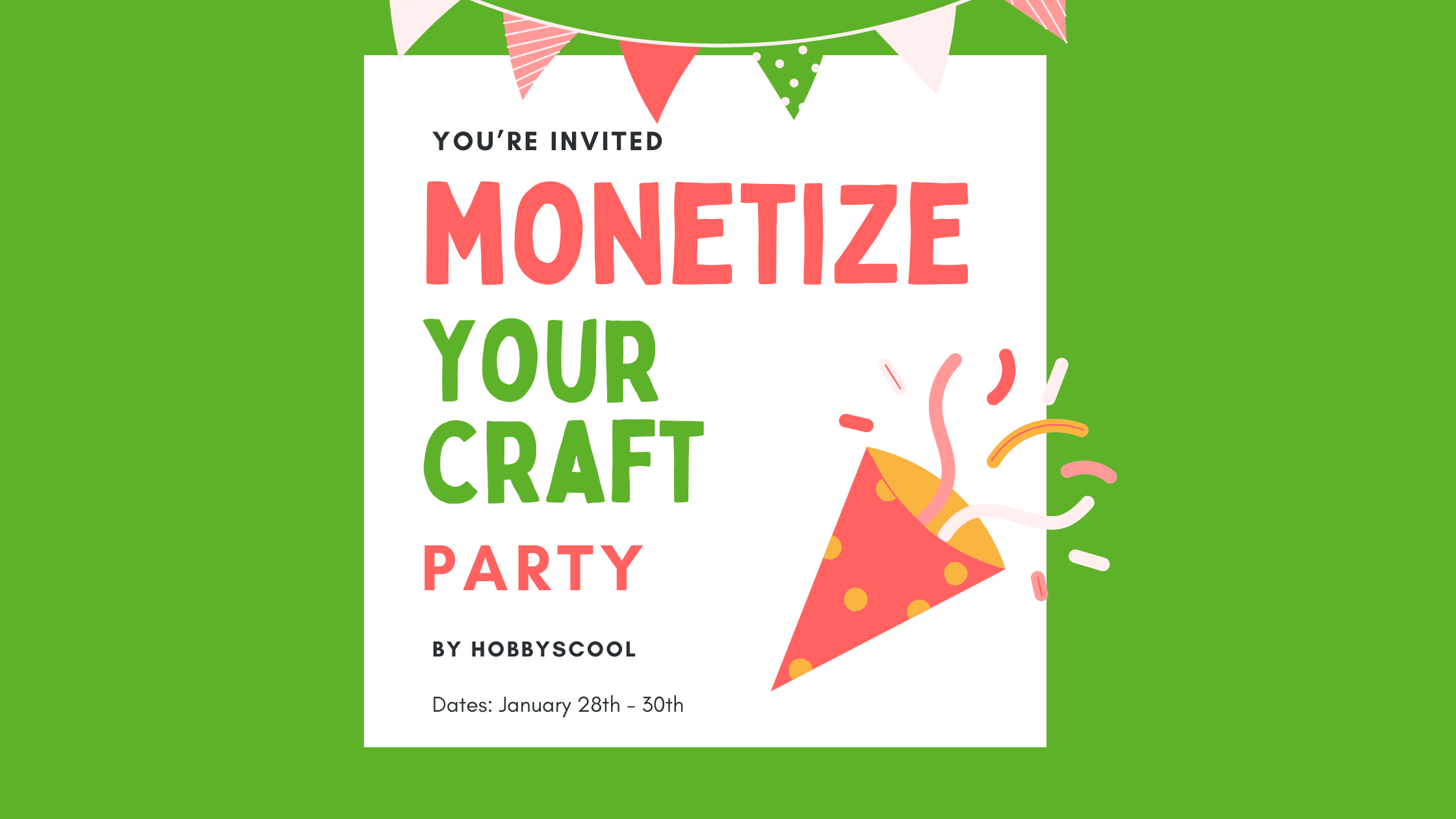 Monetize Your Craft Party