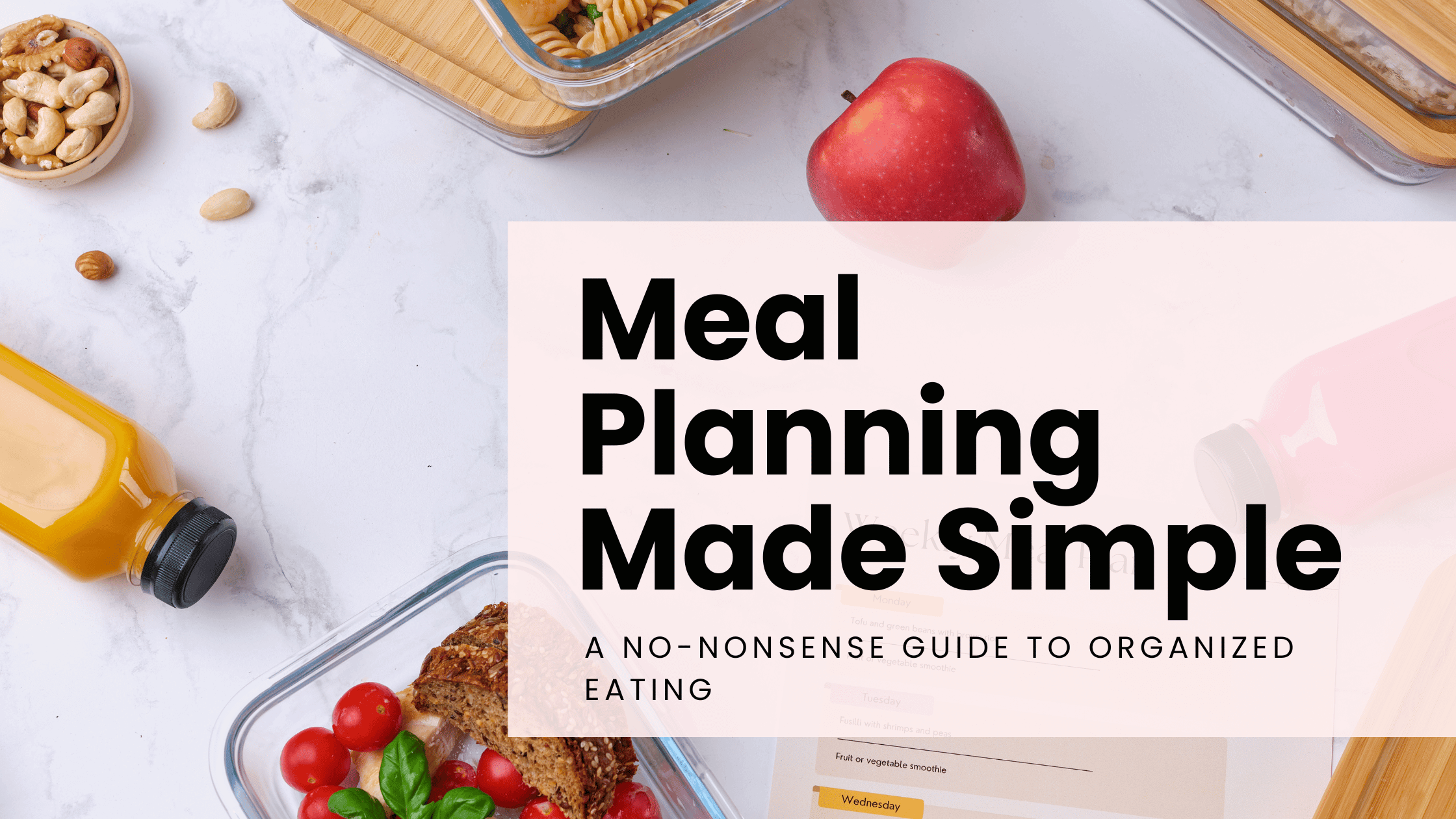 Meal Planning Made Simple