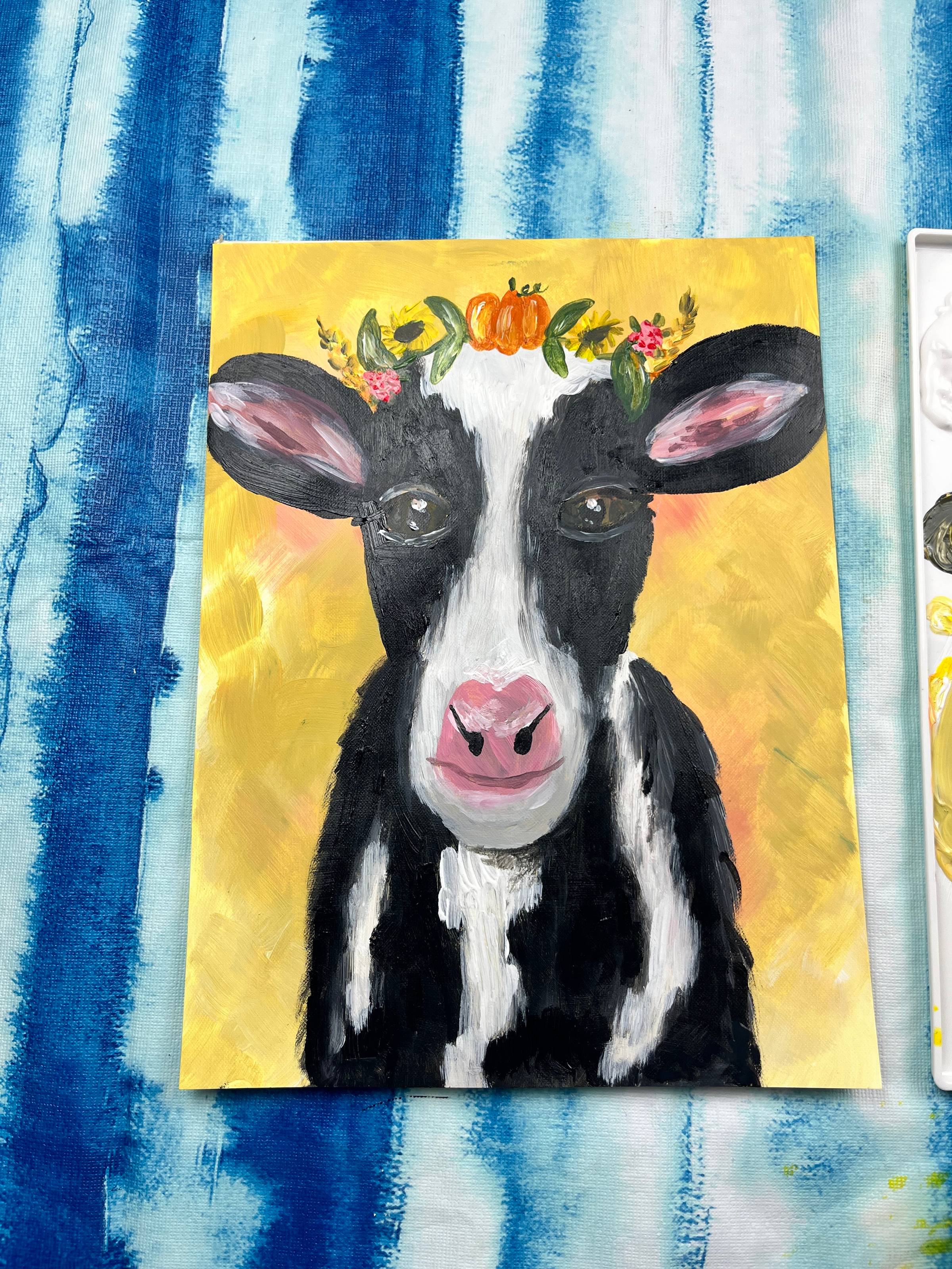 cow painting