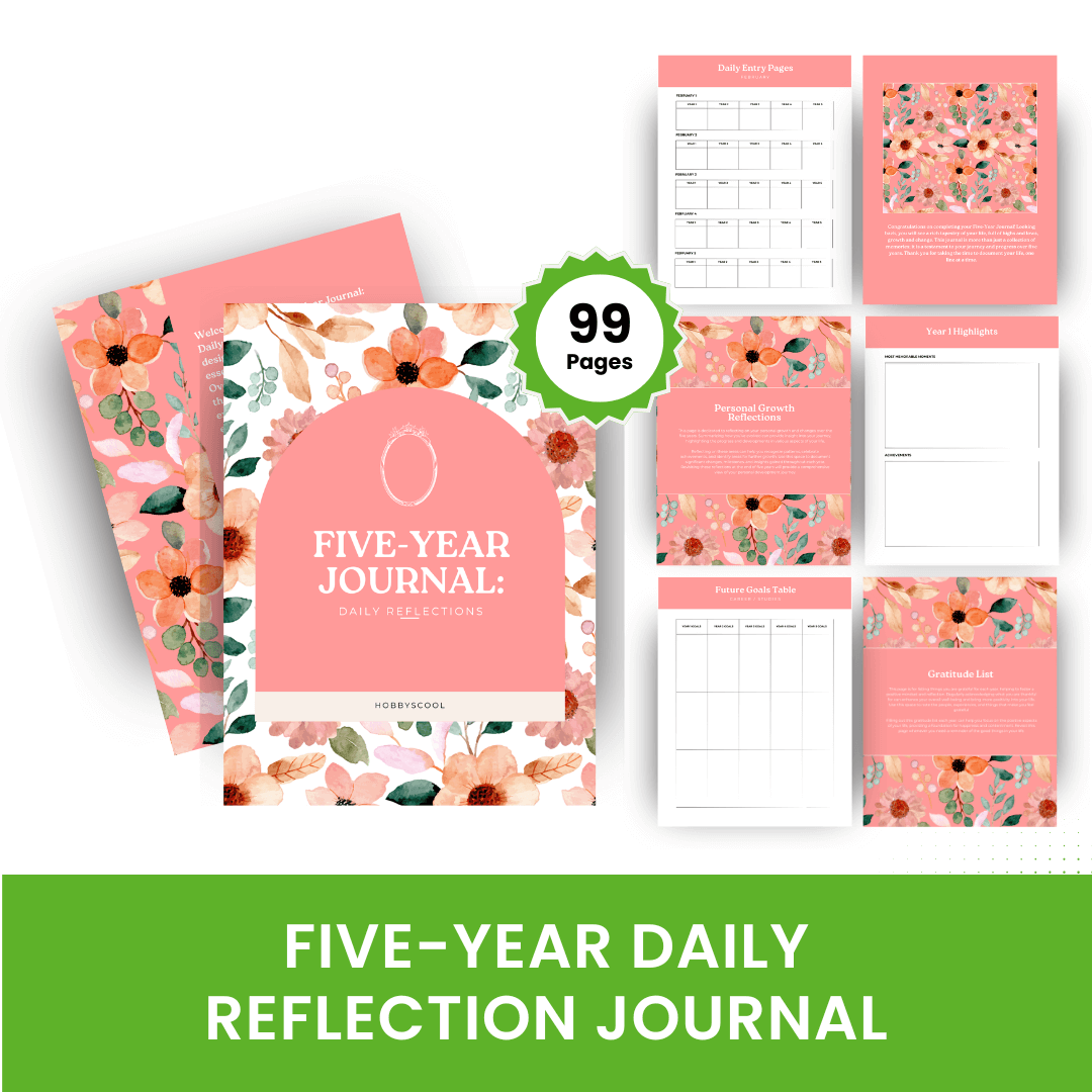 Five Year Journal: Daily Reflections