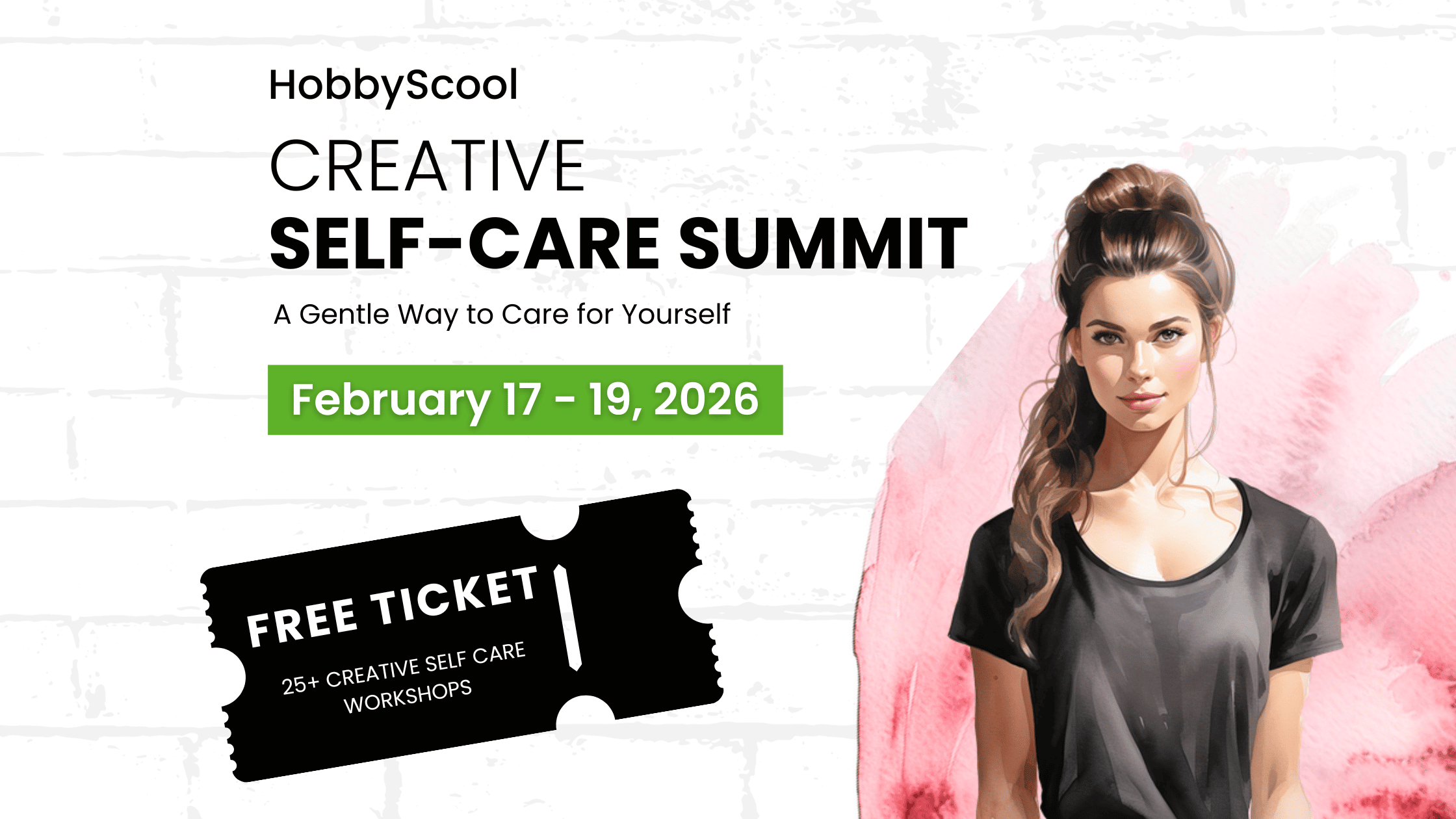 HobbyScool Creative Self Care Summit Registration is Open