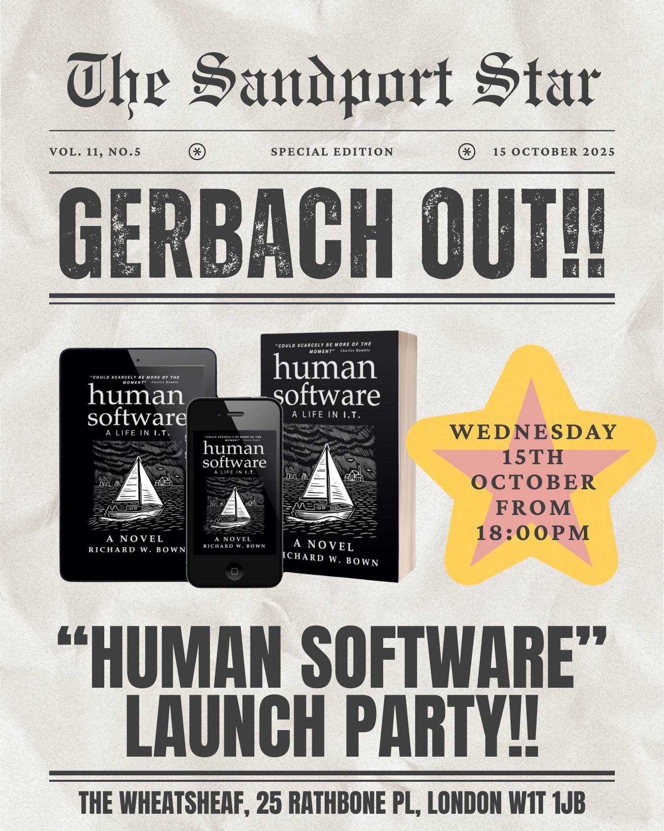 Human Software 280 - London Launch Party