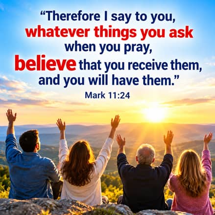 Use Your Faith and Words to Receive From God.
