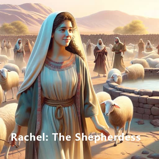 Rachel, the shepherdess at the well.