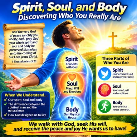 Spirit, Soul, and Body. 