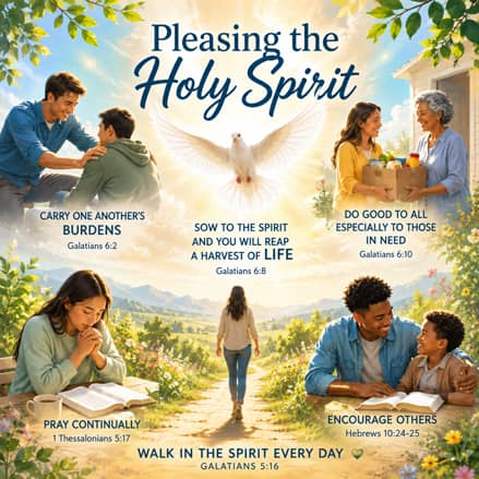 Please the Holy Spirit