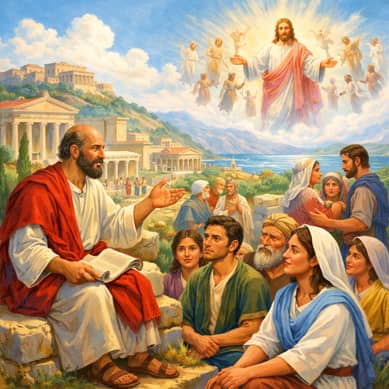 Paul Teaches the Thessalonian Believers About the Return of Christ.