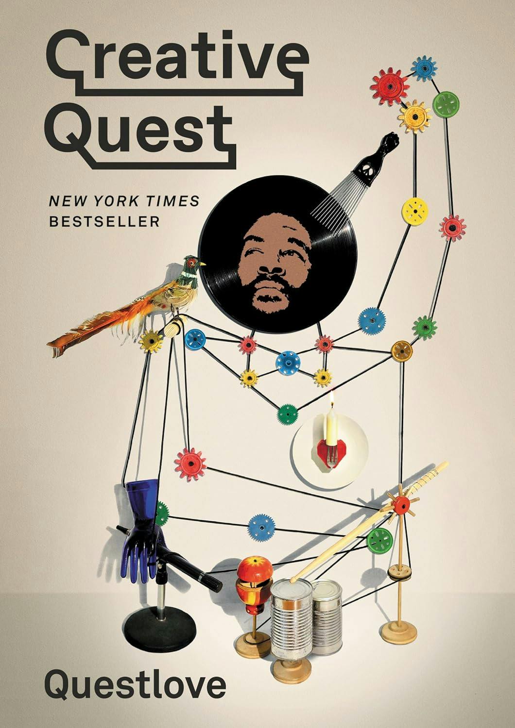 Book jacket for Creative Quest by Questlove.