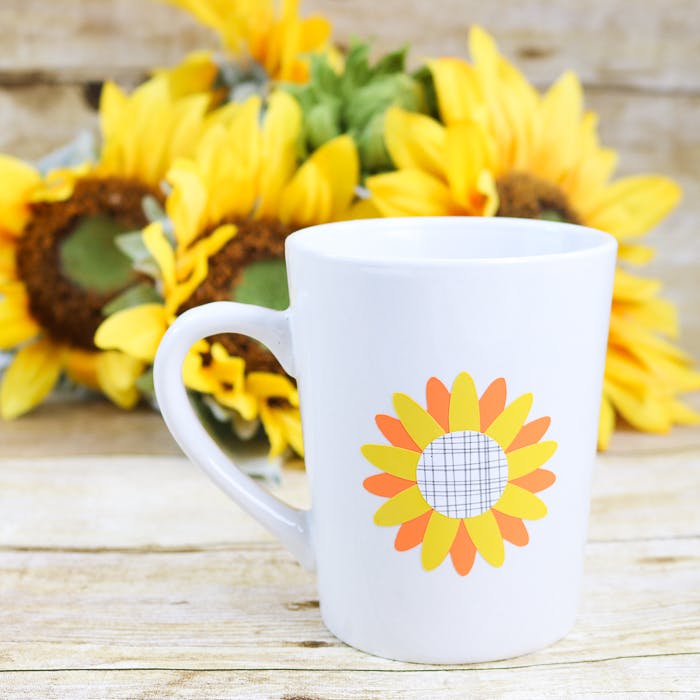 Download How To Layer Vinyl And A Free Sunflower Svg The Country Chic Cottage SVG, PNG, EPS, DXF File