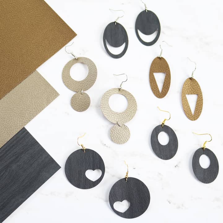 How To Make Earrings With A Cricut Machine The Country Chic Cottage