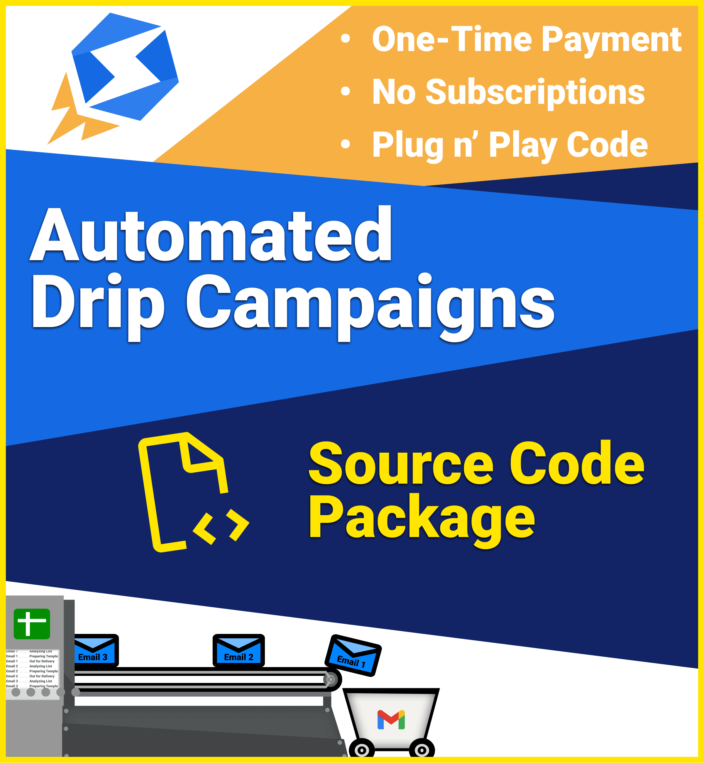 Drip Campaigns via Google Sheets - Source Code