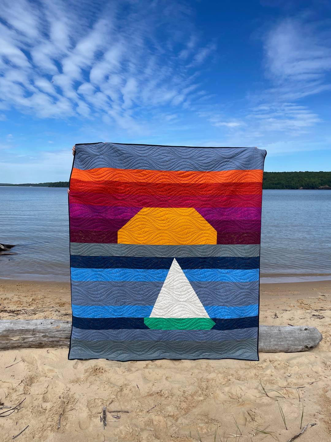 Sunset Sail Quilt Pattern