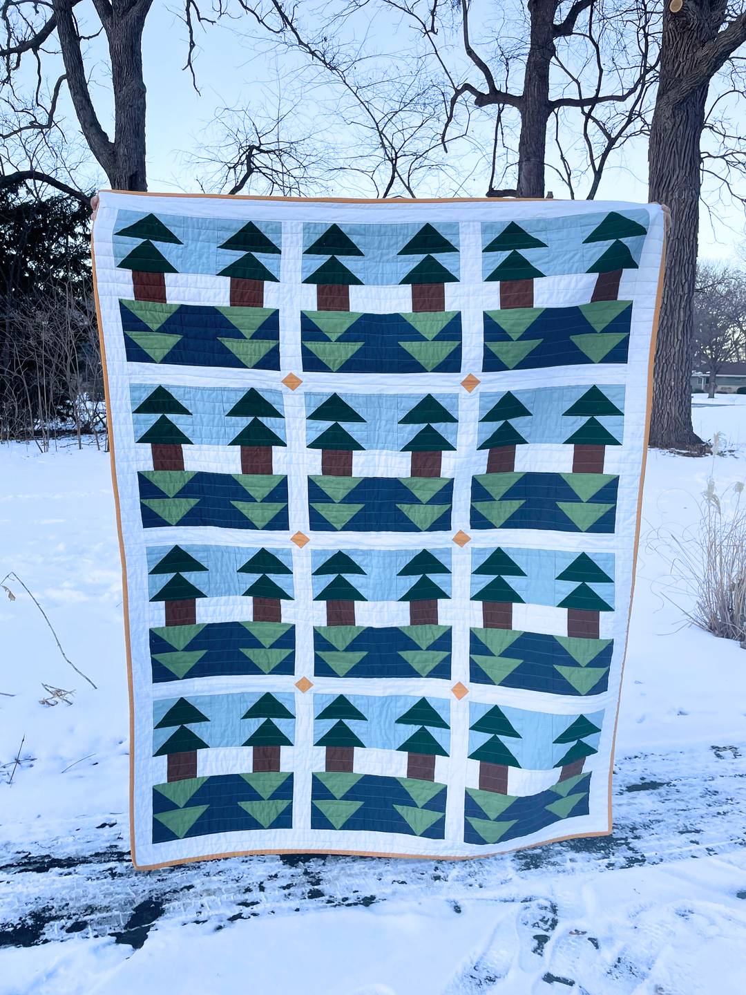 Forest Reflections Quilt Pattern
