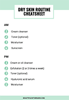 Dry Skin The Best Skincare Routine Tips To Care For It