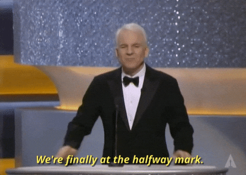 halfway through the year