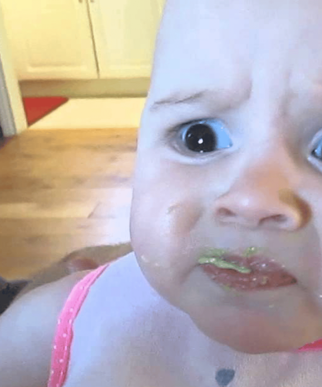 A baby's first test of avocado from MashUp
