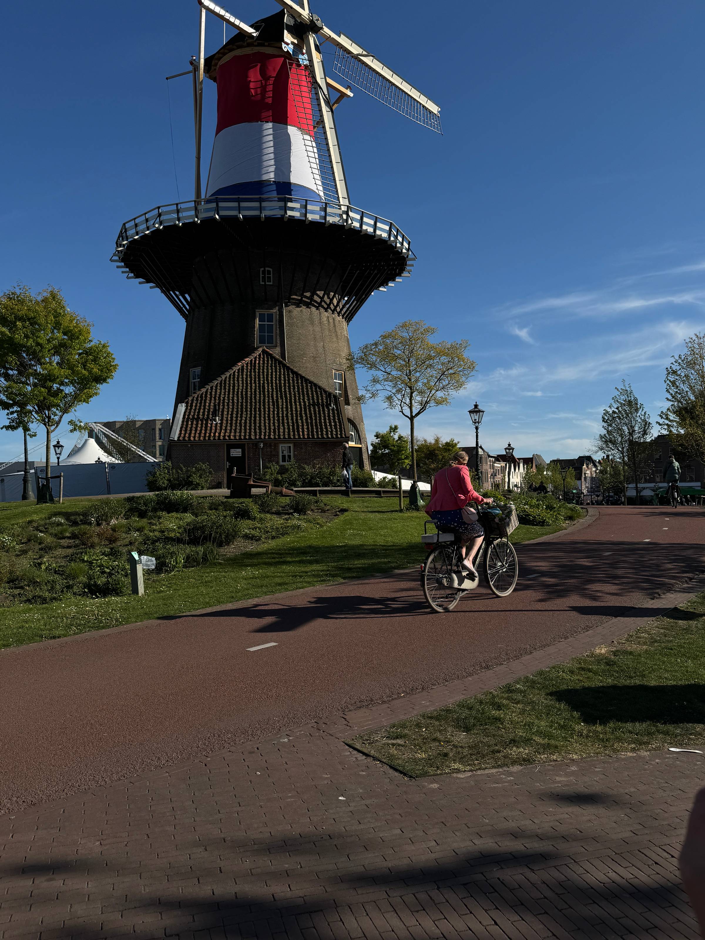 A windmill in the Netherlands
