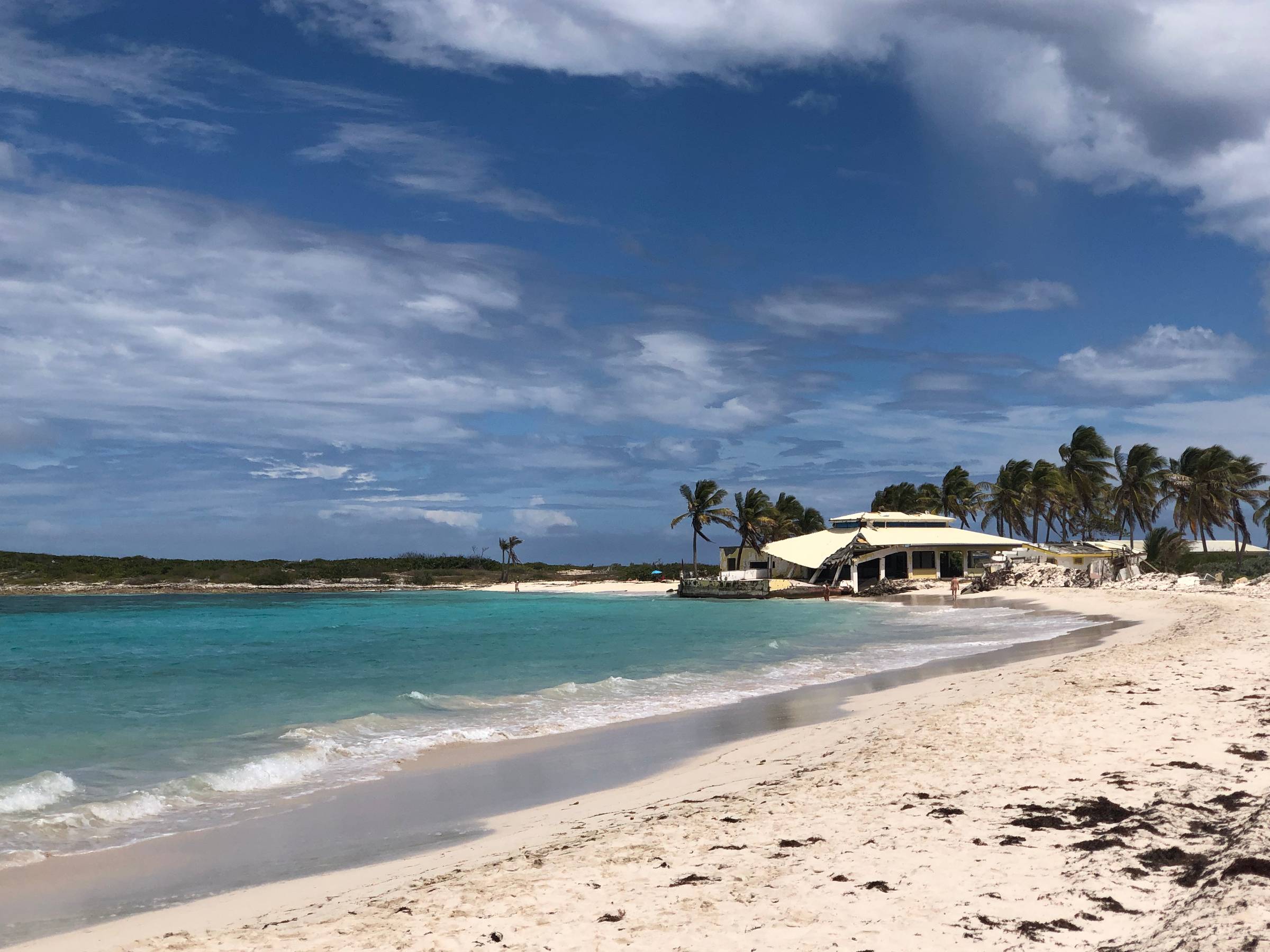 A tropical beach