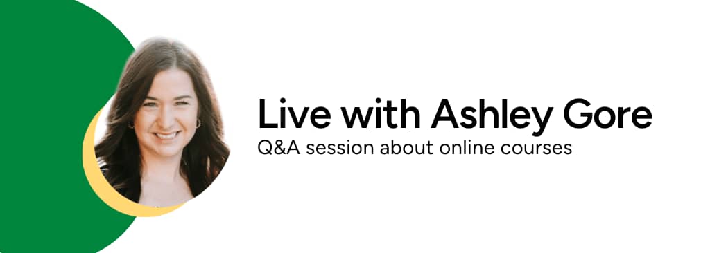 Live with Ashley Gore