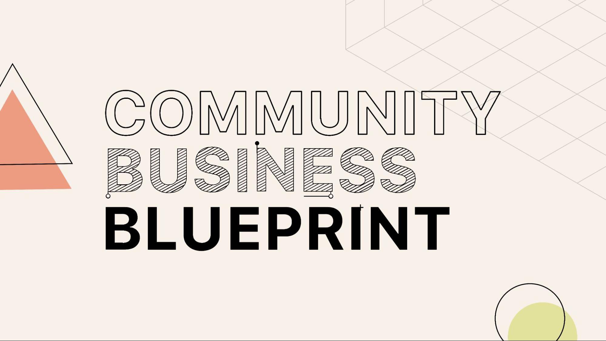 Community Business Blueprint course logo
