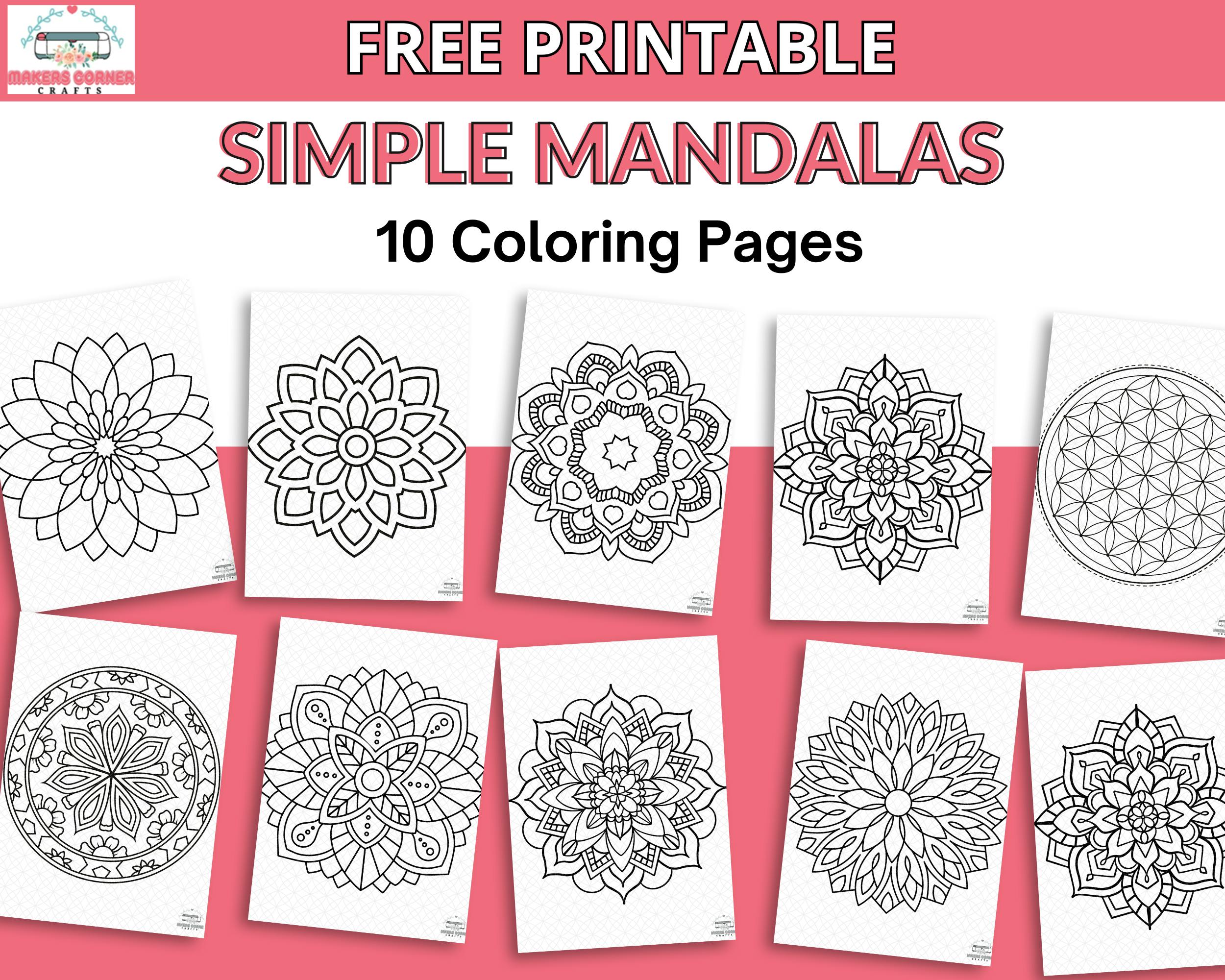 Mandala Coloring Pages