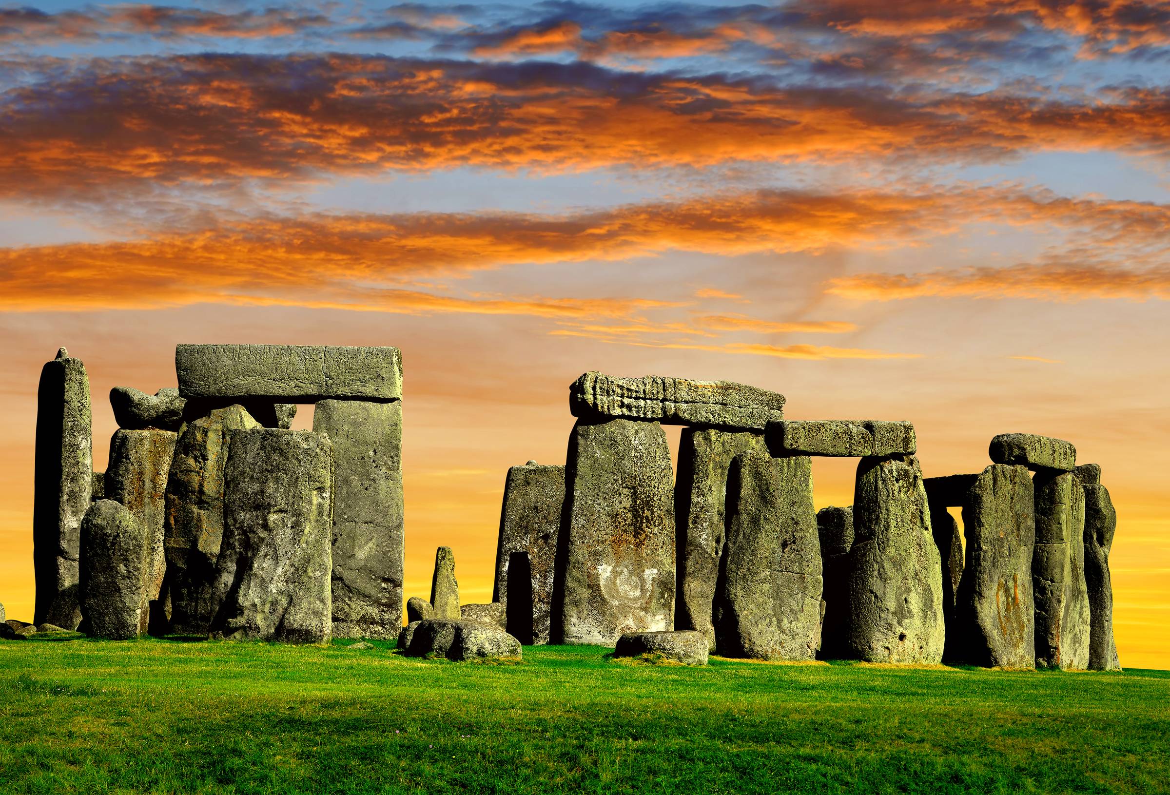 Stonehenge at Sunset