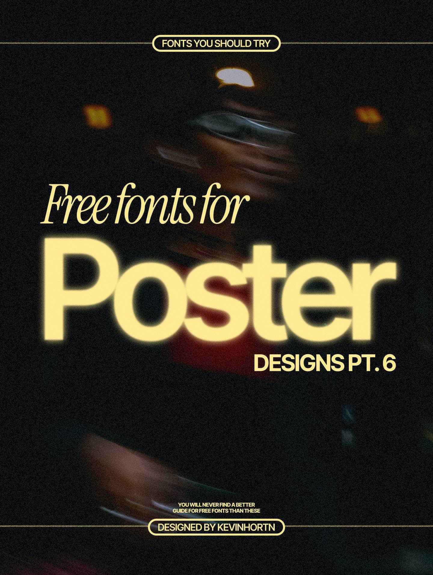 Use these free fonts to level up your poster designs 👇

(📌 Save this for later.)

Poster typography that stands out does more than look good. It sets the tone, grabs attention from a distance, and tells the story before anyone reads the details.

Add these fonts to your poster design toolkit:

1️⃣ Barlow Semi Condensed

2️⃣ Amarante

3️⃣ Geist

4️⃣ Stint Ultra Condensed

5️⃣ Magra

Using these type choices will turn posters into statement pieces in no time.

✌🏾 Follow for more design tips.

#designer #branddesign #graphicdesign #branding #fonts

-

font, typography, brand designer, brand design, figma, graphic design, graphic designer, web design, digital products, product design, poster design