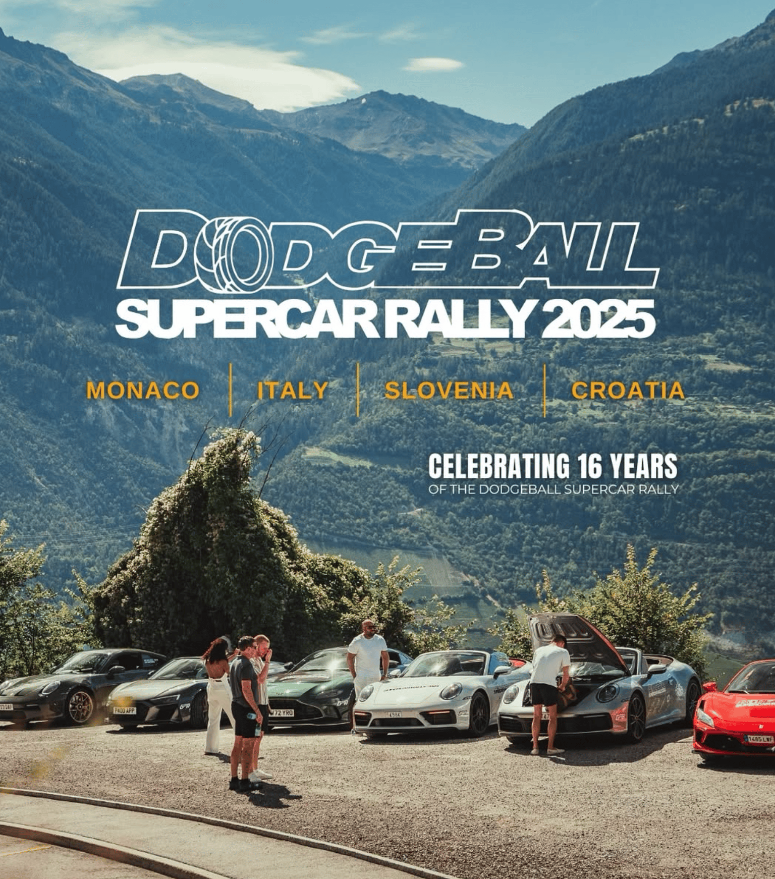 Dodgeball Supercar Rally 2025