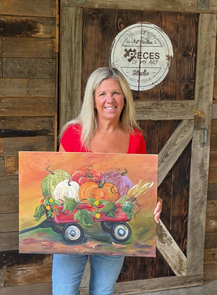 Harvest Wagon Paint-away
