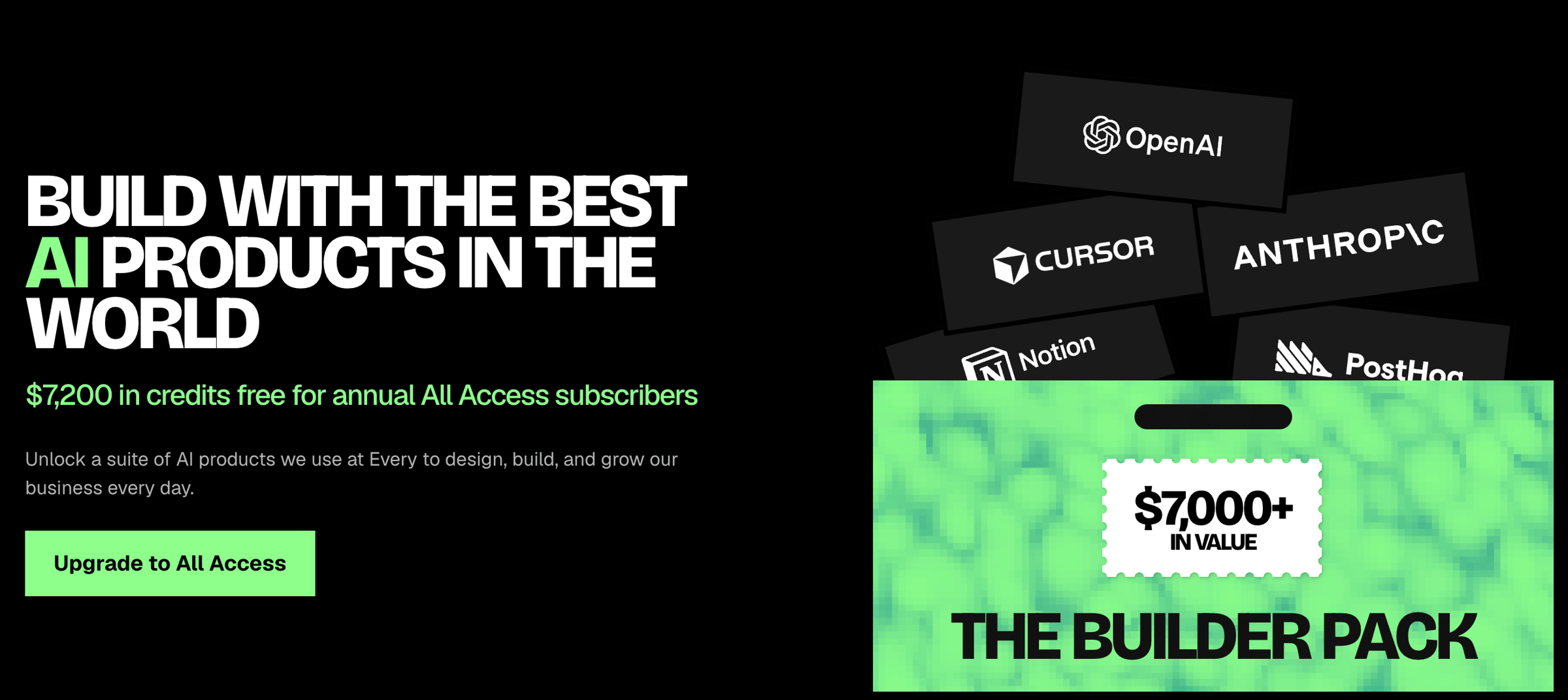 The Builder Pack from Every