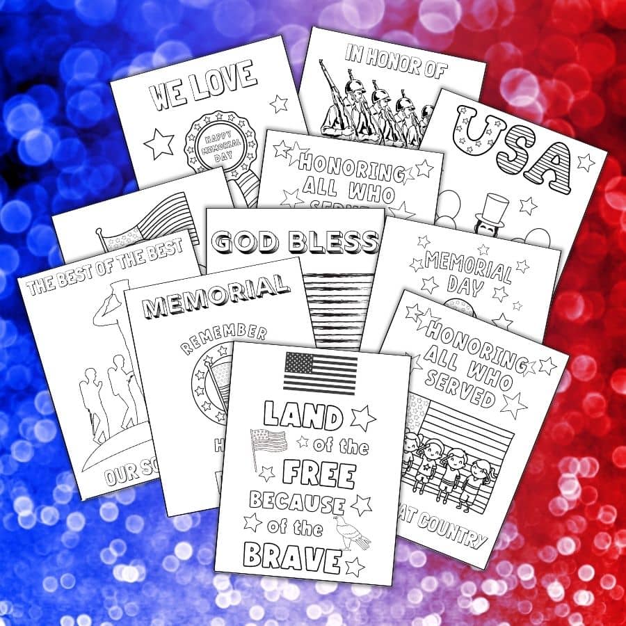 41 free memorial day coloring pages for kids 24hourfamily com