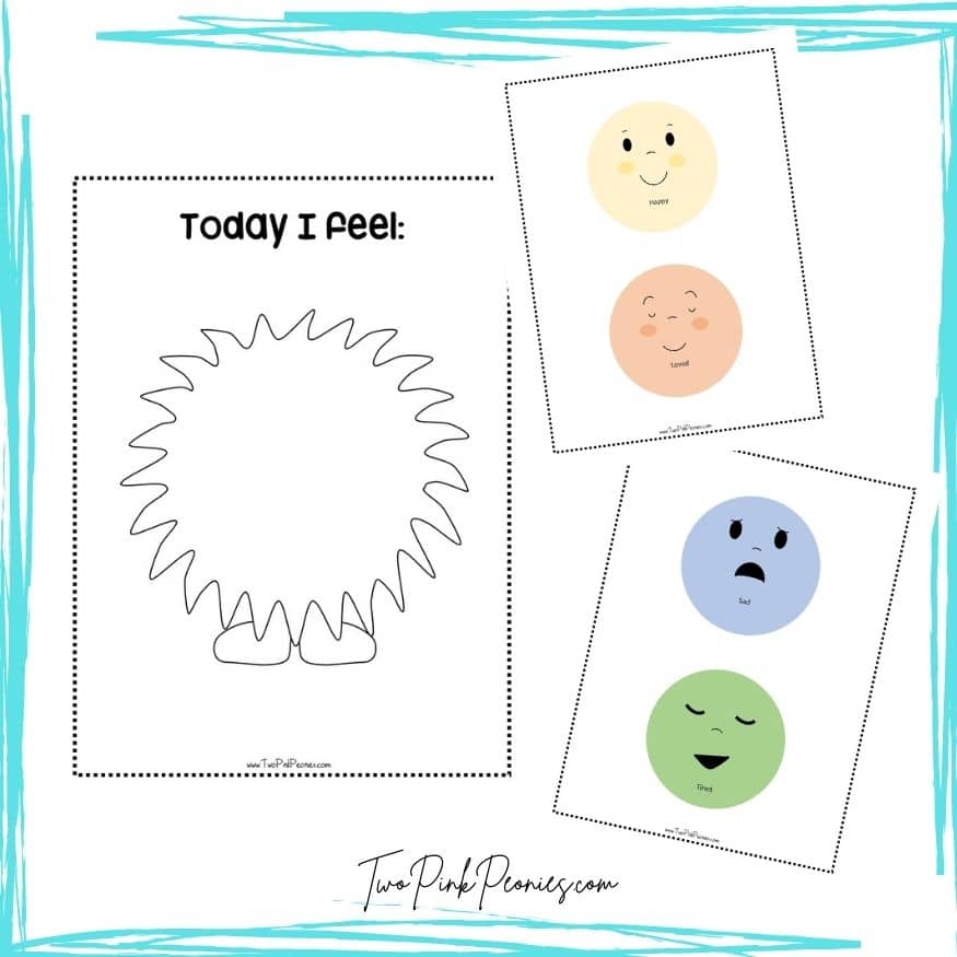 Toddler Feelings Learning Activity