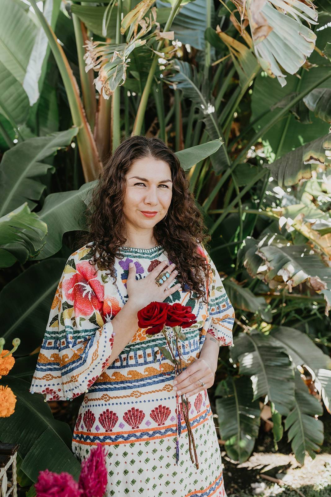 woman in white robe lying on bed
