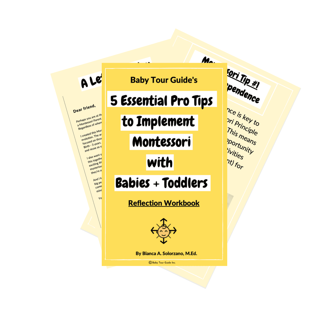 5 Rules to Implementing Montessori With Babies & Toddlers