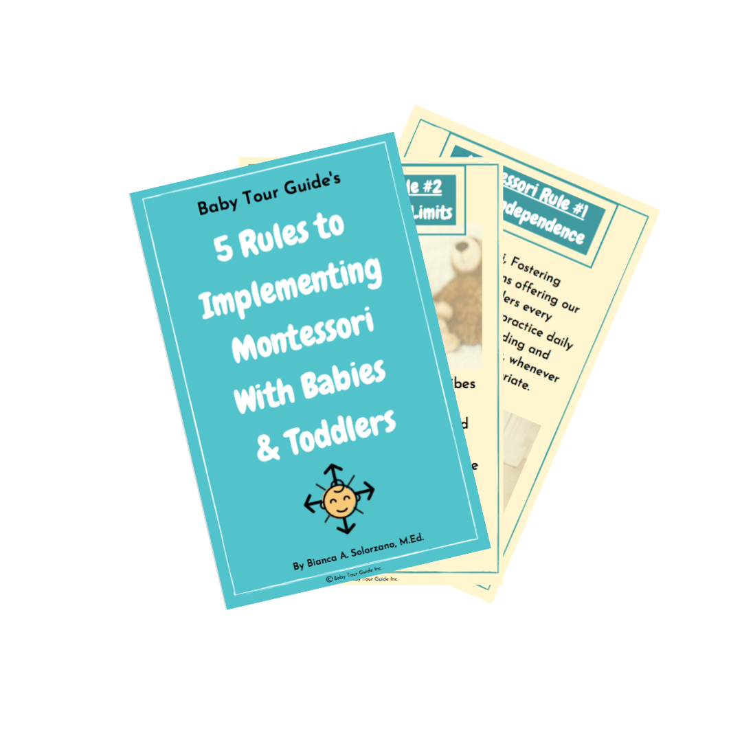 5 Rules to Implementing Montessori With Babies & Toddlers