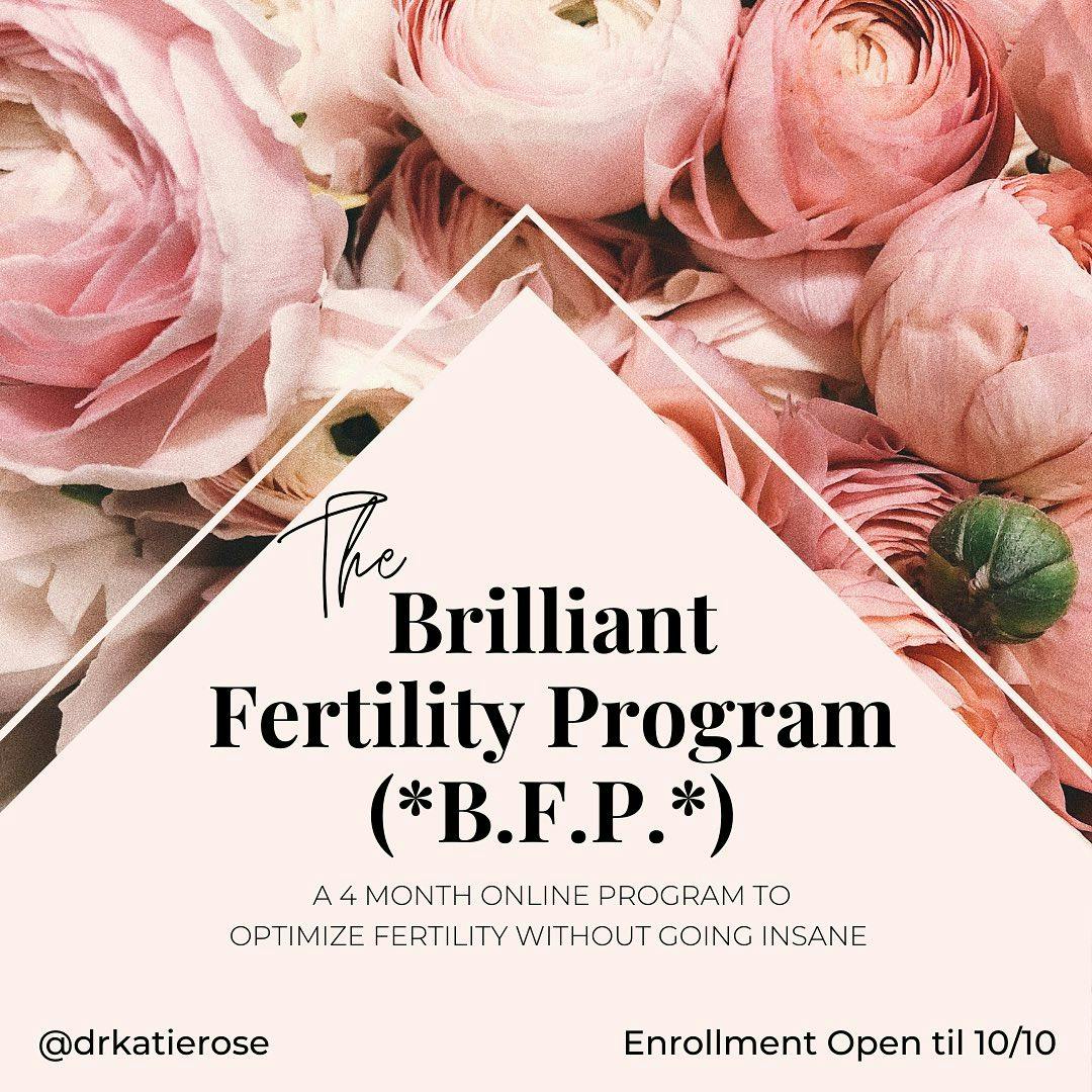 Oh hey there future mama, 

I’d like to introduce you to my 3rd child 😂, The Brilliant Fertility Program (aka B.F.P.)

The B.F.P. was born out of a passion for helping couples overcome fertility issues using a holistic approach.

It’s evolved so much over the last two years…adapted to the times, grown to meet the needs of new members, expanded in energetic frequency….and I’m so excited to see where the next round takes us. 

Doors to this 4 month virtual group fertility program ARE OPEN. 

This program is not your basic ABCs of baby making. It’s A-Z…from cycle charting for fertility, to supporting egg and sperm quality, to repairing the microbiome and addressing the underlying factors involved in sub-fertility. 

But beyond the facts and nitty gritty science… 

There’s a soul waiting to meet you…and sometimes you have to learn how to get out of your own way, out of your head and into your heart, out of the DOING of ALL THE THINGS and into a state of being…

This is where the B.F.P. takes it to a different level. A level where we can turn triggers in to activation, frustration/confusion/disappointment/overwhelm into ALIGNMENT- and through this process we start to understand the deeper needs and effortlessly support them with simple sustainable actions.

You deserve this. 

✨The B.F.P. is welcoming new members until 10/10 with our first call set for 10/11 ✨

If this offer feels in alignment for you, drop a 💗 in the comments. 

#brilliantfertilityprogram #fertilitysupport #fertilitytips #ttctips #ivfsupport #pcosttcsupport #pcosttcjourney #infertilityhelp #fertilemindset #infertilitysupportgroup #spiritbaby #fertilitynutrition #fertilitynaturopath #tucsonnaturopath #tucsonfertility #holisticfertility #naturalfertilityinfo