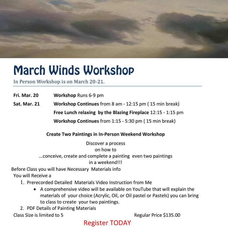March Winds Workshop