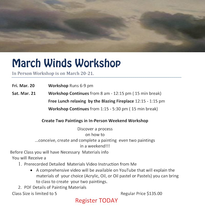 March Winds Workshop