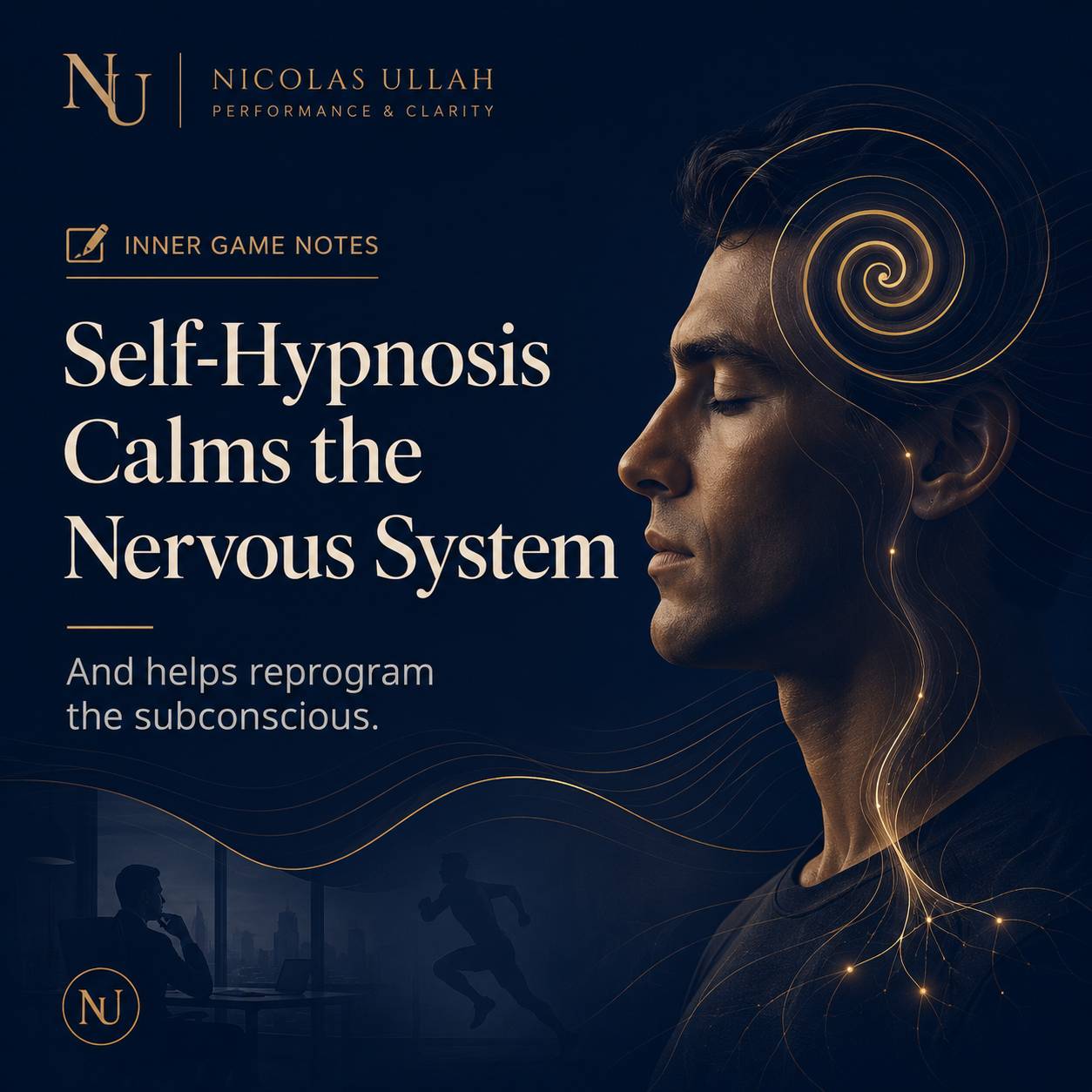 Self Hypnosis to calm the nervous system