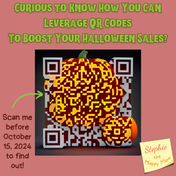 Halloween QR Code challenge promotional image