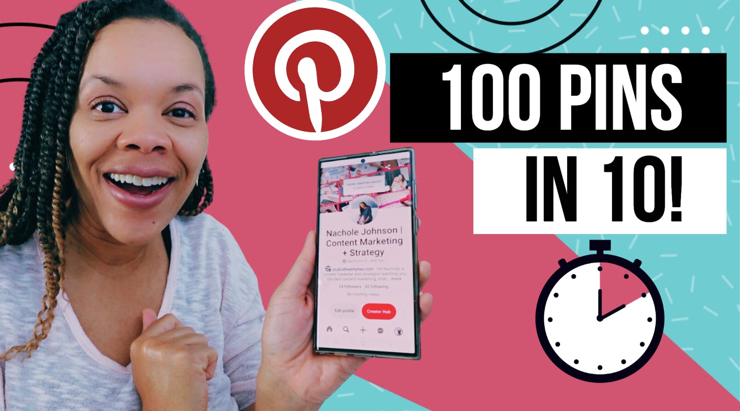 Create 100 pins in 10 mins!