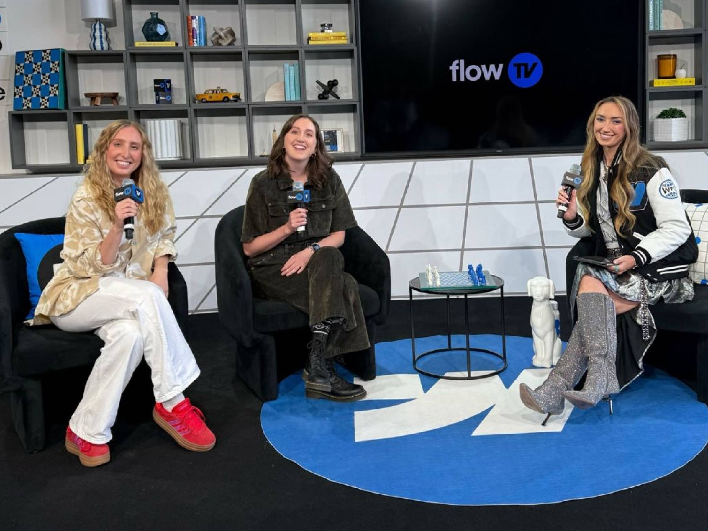 Leah and Charlee on the Webflow Livestream
